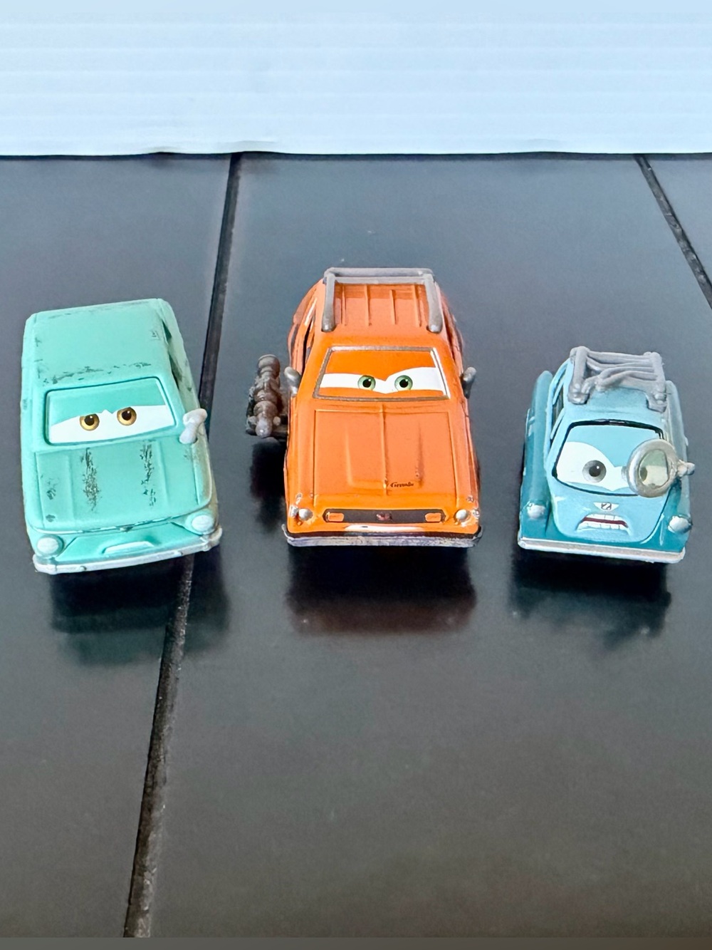 Disney Pixar Cars 2 1:55 diecast Villains Lot Petrov Trunkov, Grem & Prof Z
